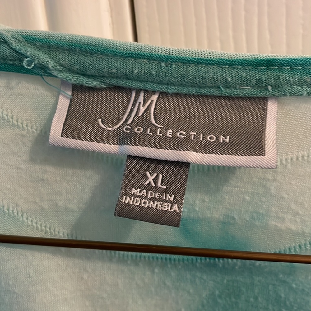 JM Collection short sleeve T shirt XL - Picture 2 of 4